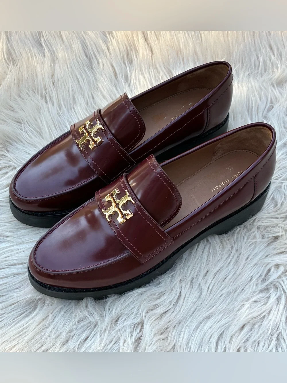 Tory Burch NWOT Mini Everly Chunky Loafers Sz 10